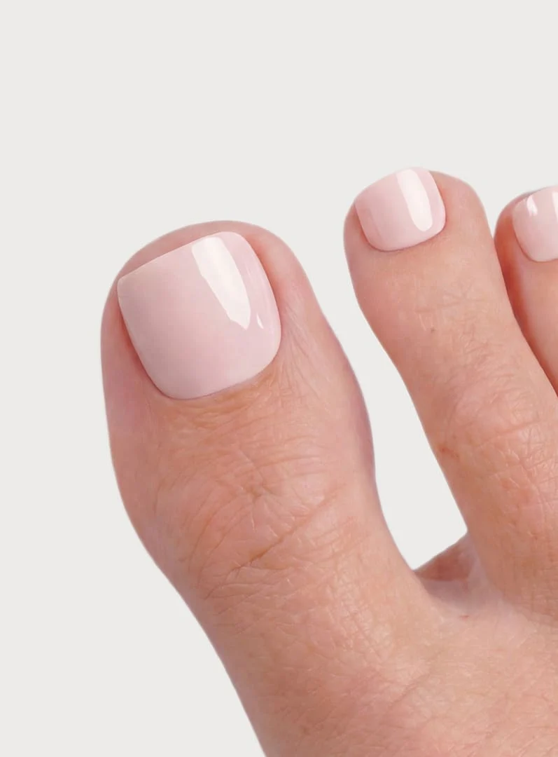 Ballerina Short Round Mani & Pedi Set - Soft Gel Press Ons - Image 5
