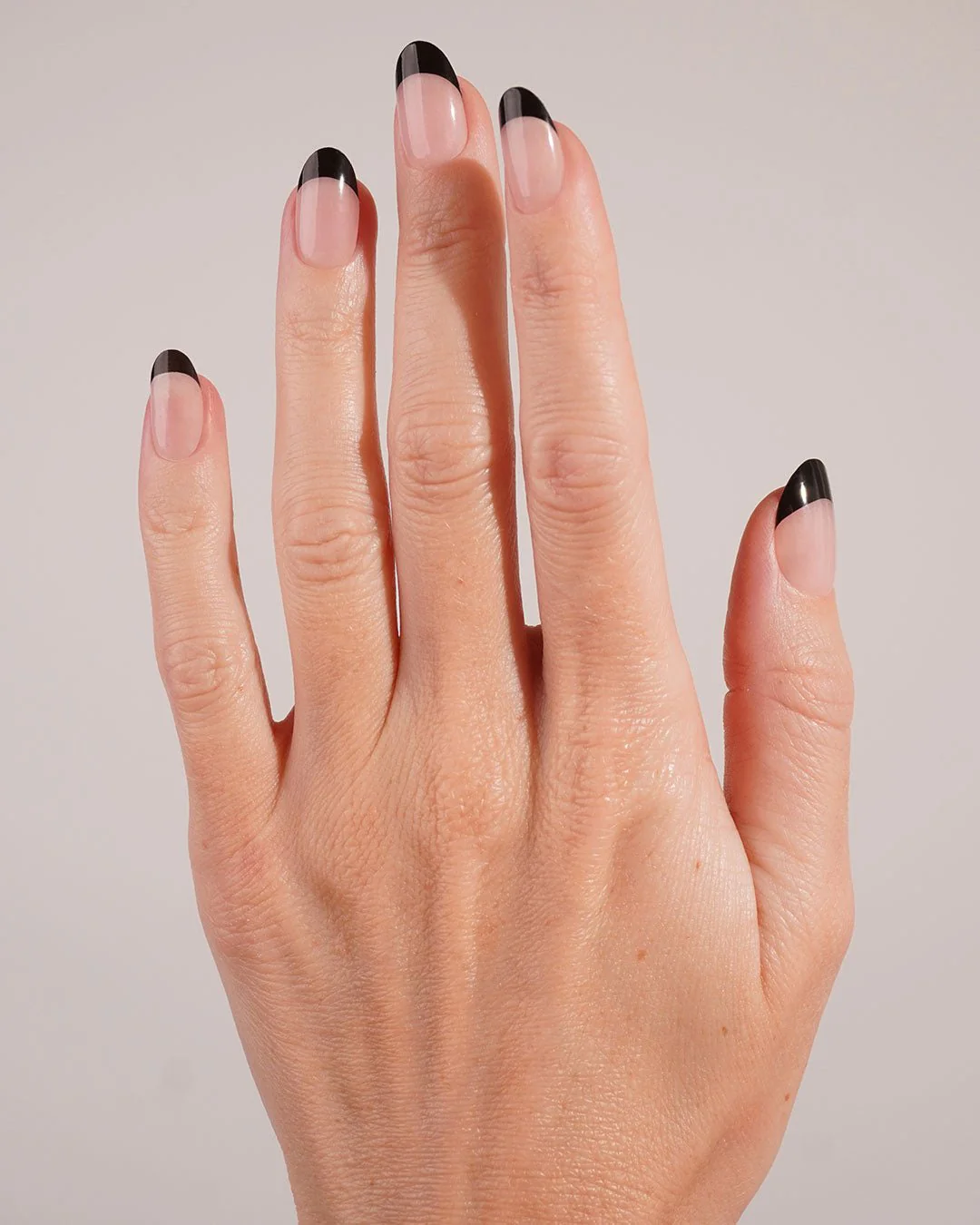 Black French UV Gel Strips - Image 3