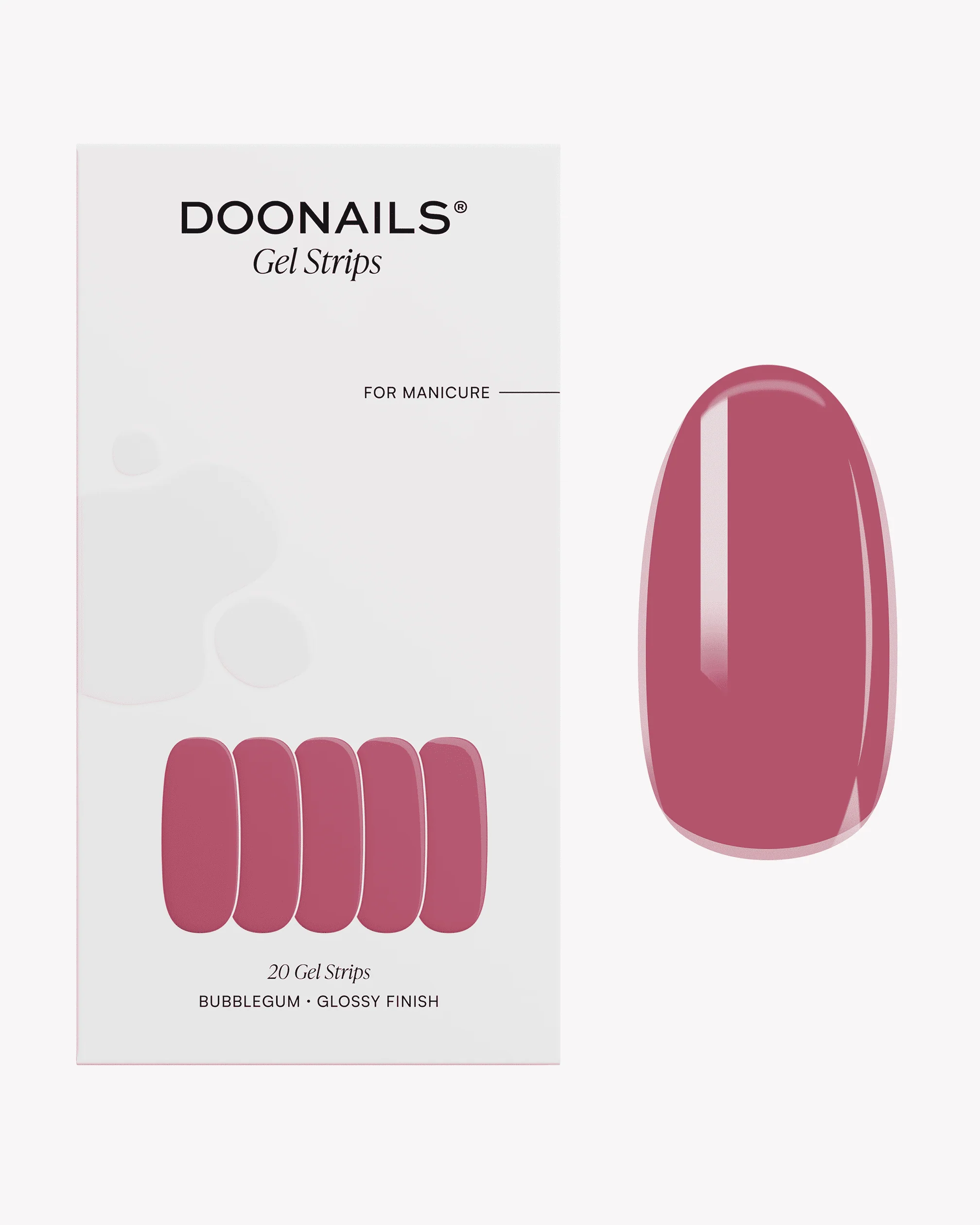 Bubblegum UV Gel Strips