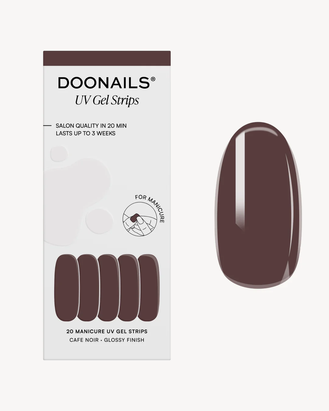 Cafe Noir UV Gel Strips