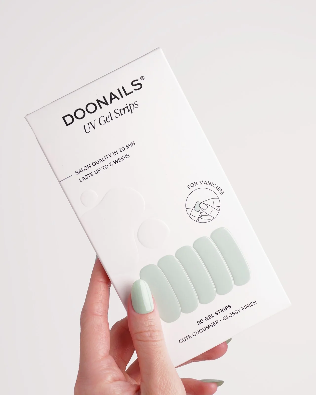 Cute Cucumber UV Gel Strips - Image 3