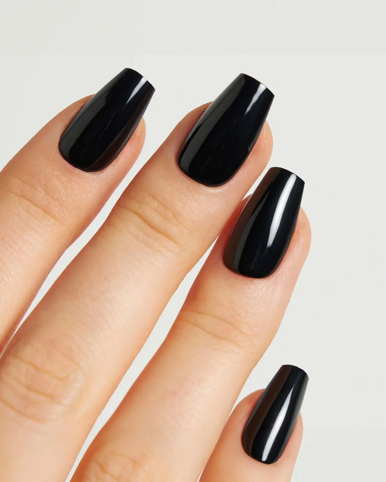Dark Dream Short Coffin Soft Gel Press Ons - Image 2
