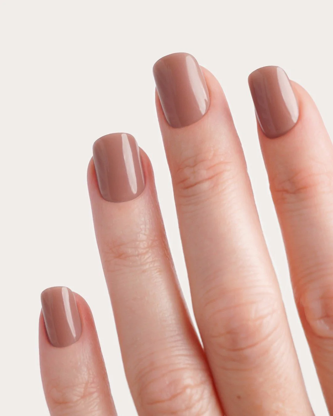 Espresso Extra Short Square Soft Gel Press Ons - Image 2