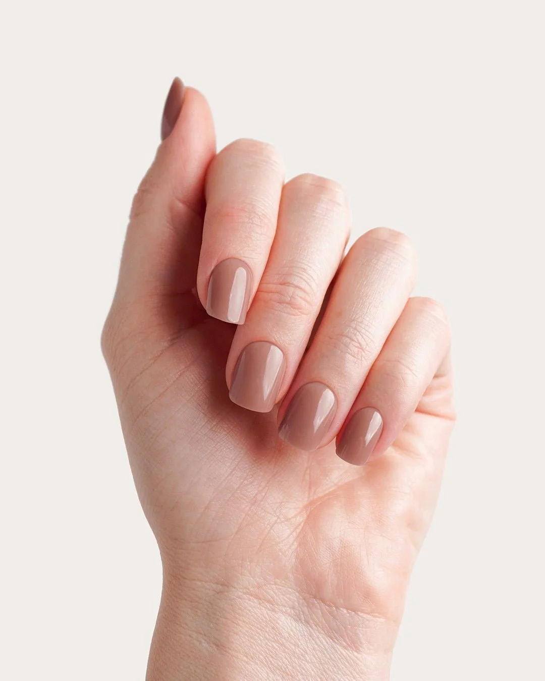 Espresso Extra Short Square Soft Gel Press Ons - Image 4