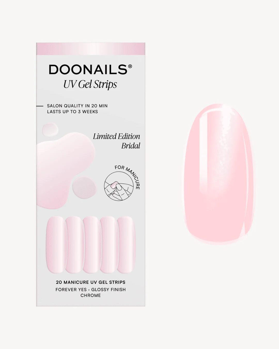 Limited Edition Forever Yes UV Gel Strips