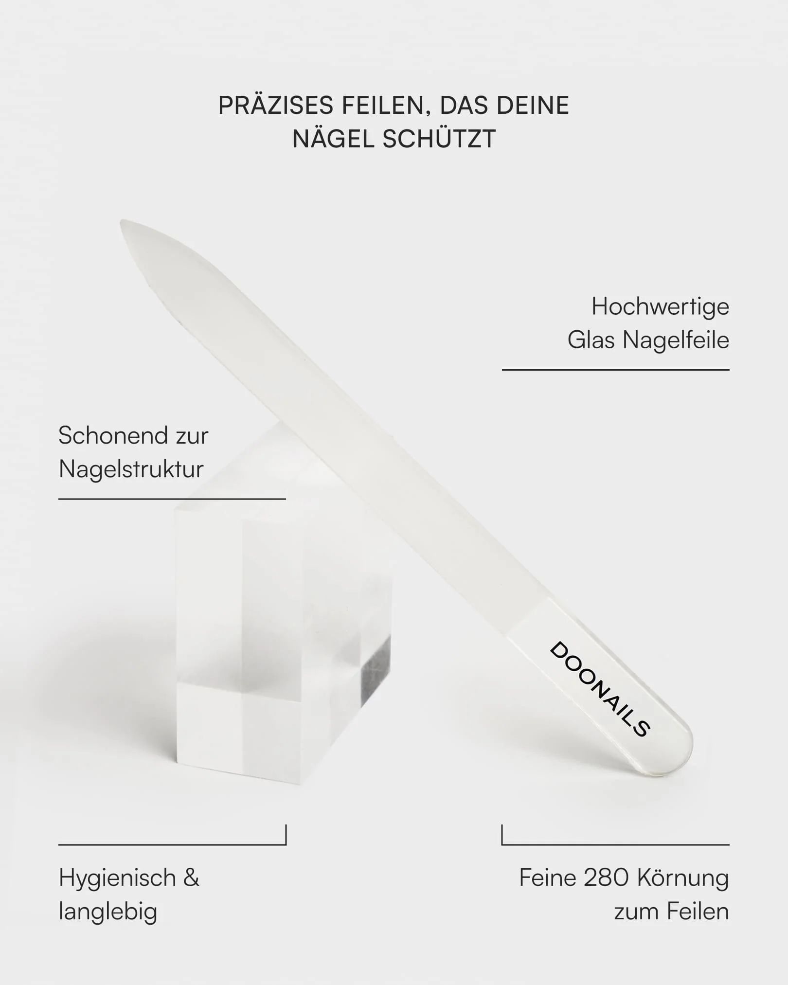 Glas Nagelfeile - Image 2