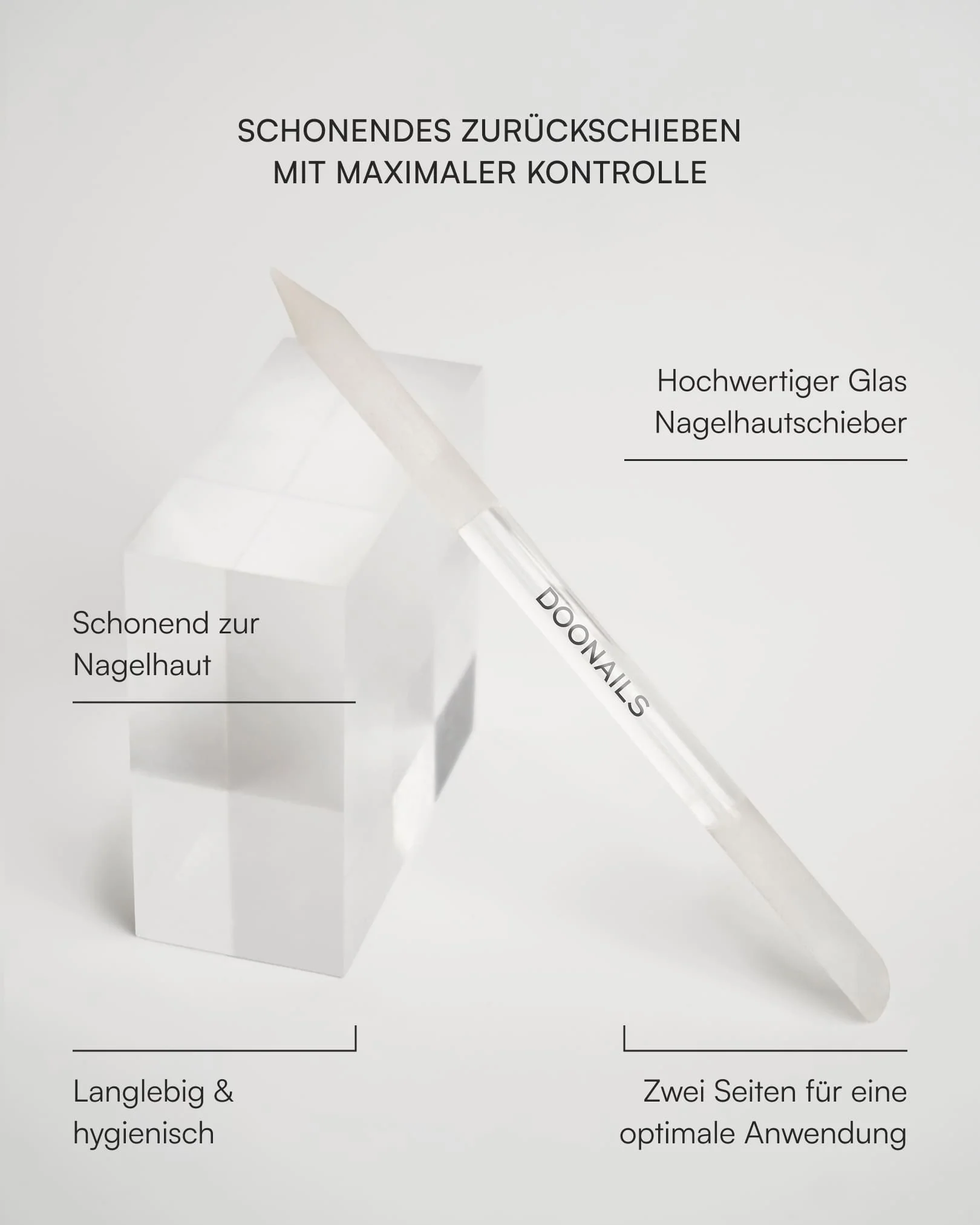 Glas Nagelhautschieber - Image 2
