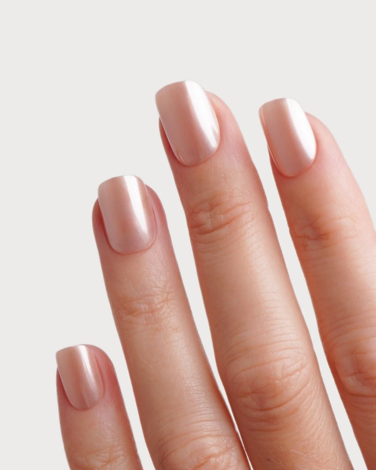 Limited Edition Glazed Coral Short Square Soft Gel Press Ons - Image 2