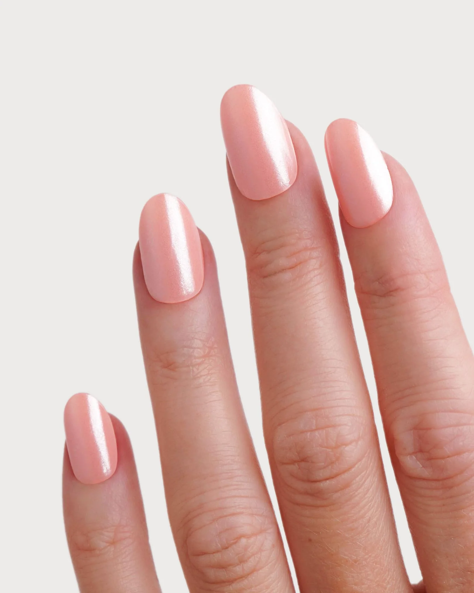 Glazed Peach UV Gel Strips - Image 2