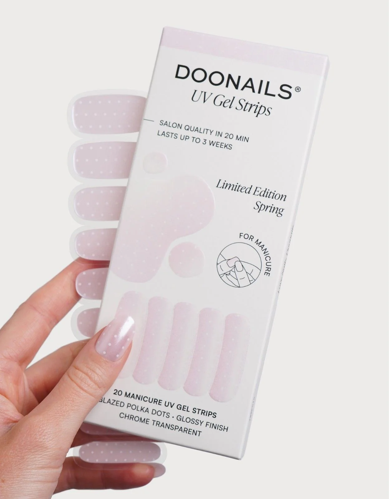 Limited Edition Glazed Polka UV Gel Strips - Image 3