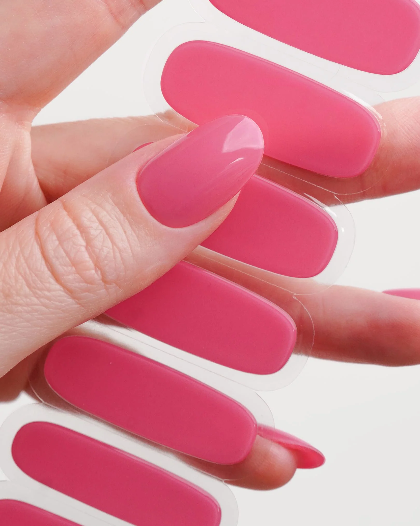 Hot Pink UV Gel Strips - Image 5