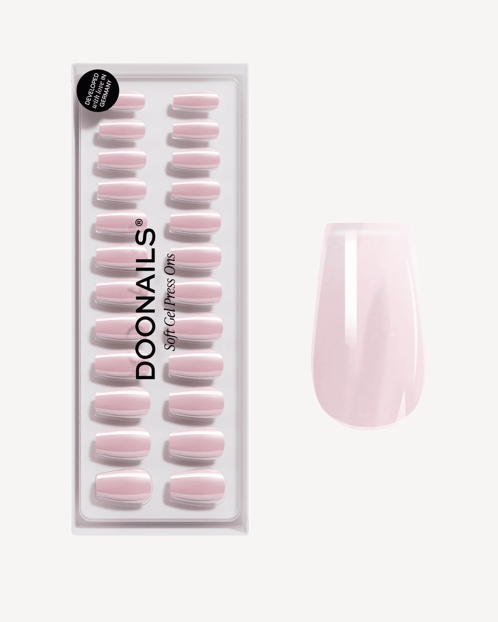 Jetset Short Coffin Soft Gel Press Ons
