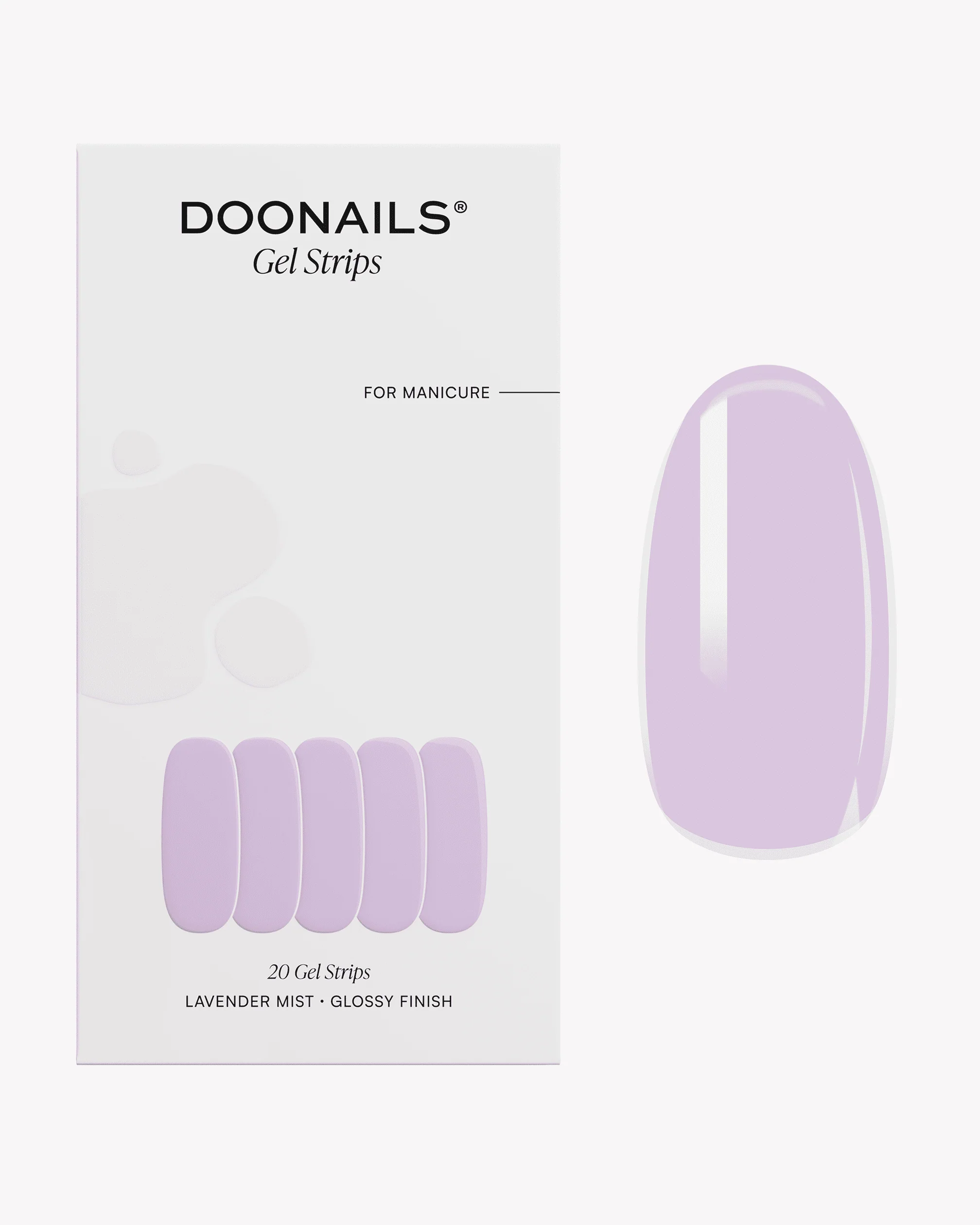 Lavender Mist UV Gel Strips