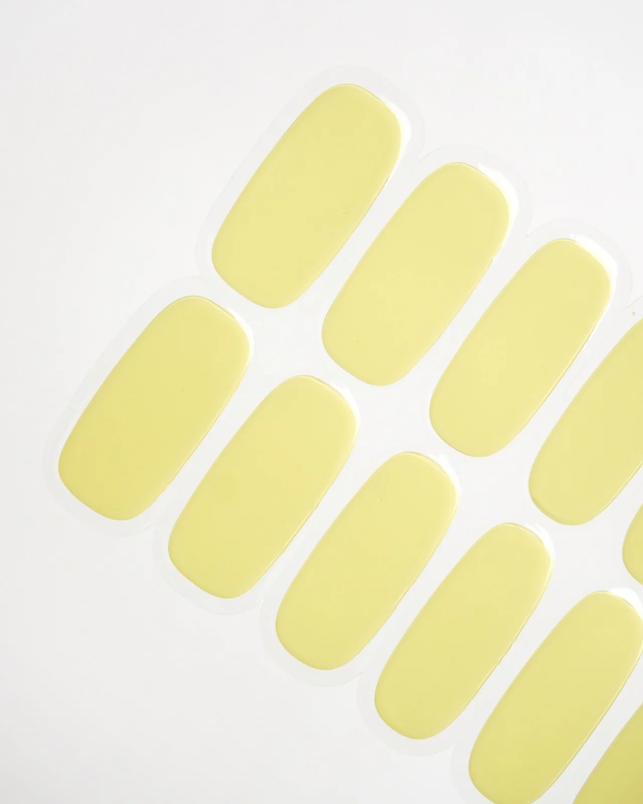 Lemon Sorbet UV Gel Strips - Image 5