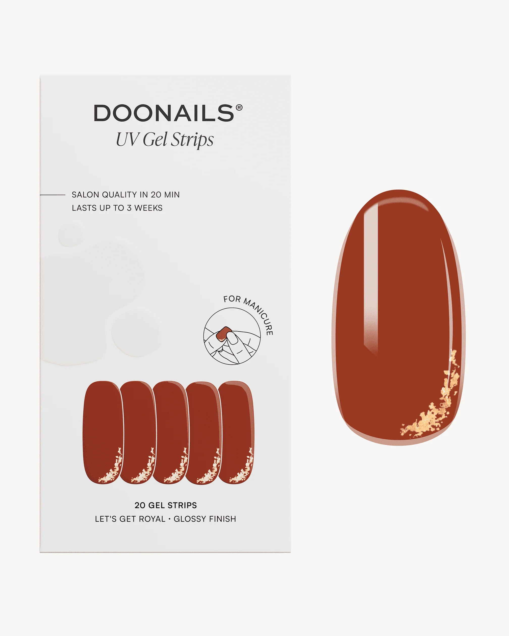 Let's Get Royal UV Gel Strips