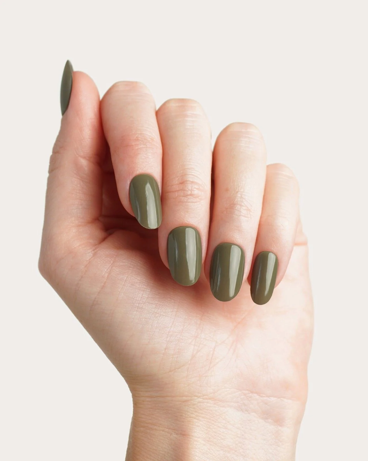 Moss Green UV Gel Strips - Image 4