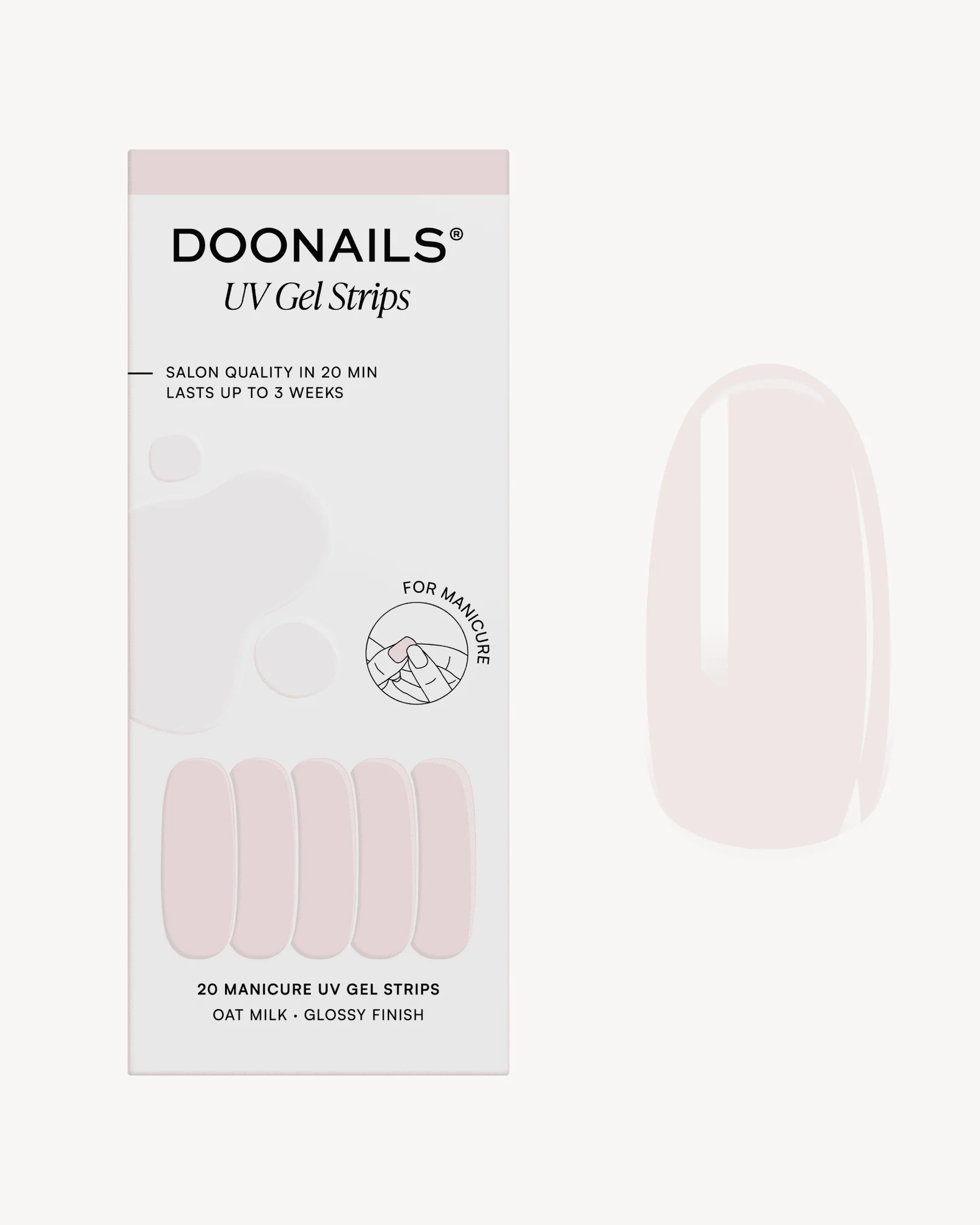 Oat Milk UV Gel Strips