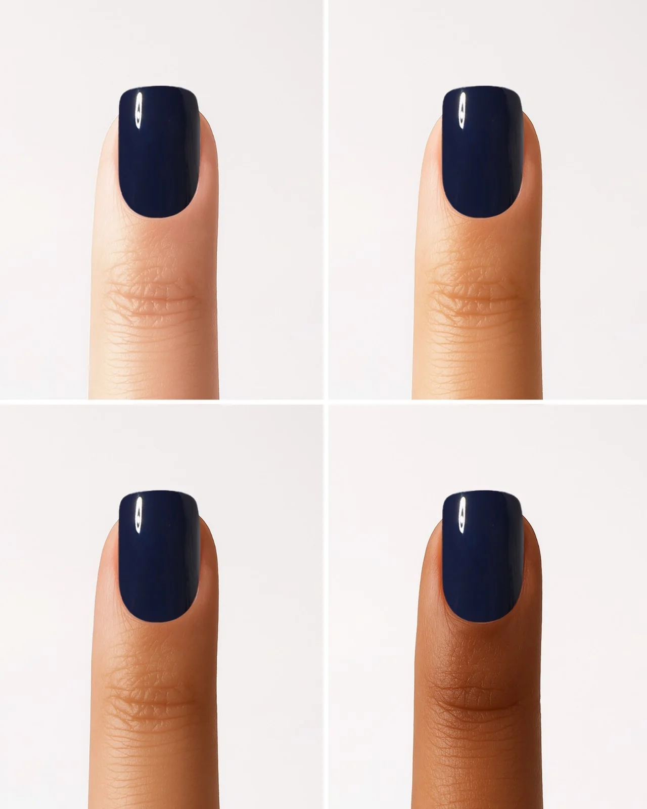 Ocean Extra Short Square Soft Gel Press Ons - Image 5