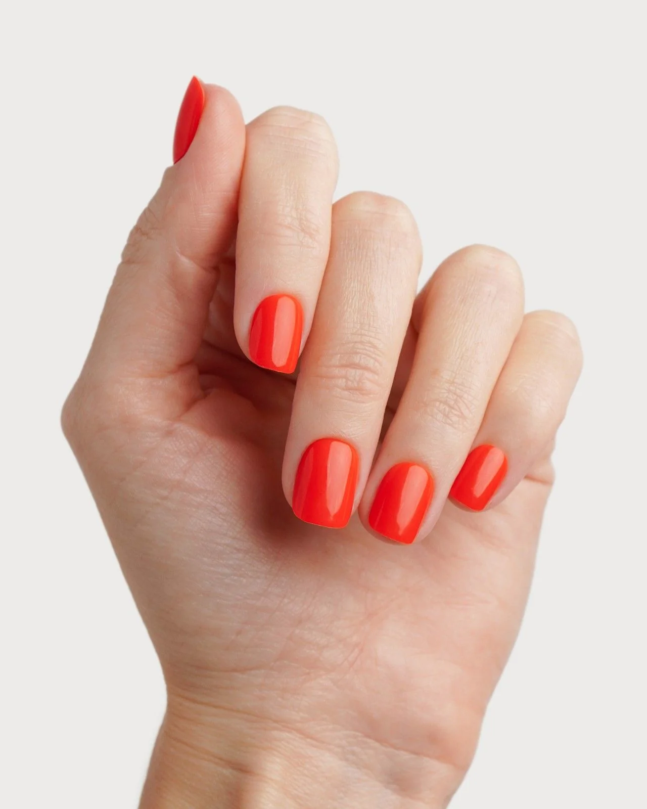 On Fire Extra Short Square Soft Gel Press Ons - Image 4