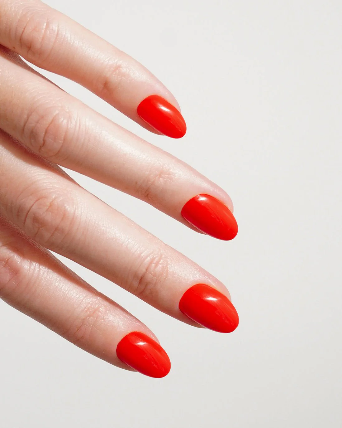 On Fire Short Round Soft Gel Press Ons - Image 2