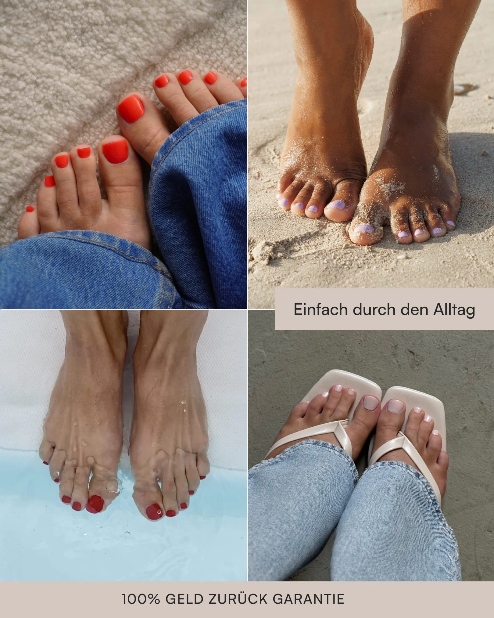 Sommer Starter Set - Pediküre UV Gel Strips - Image 9