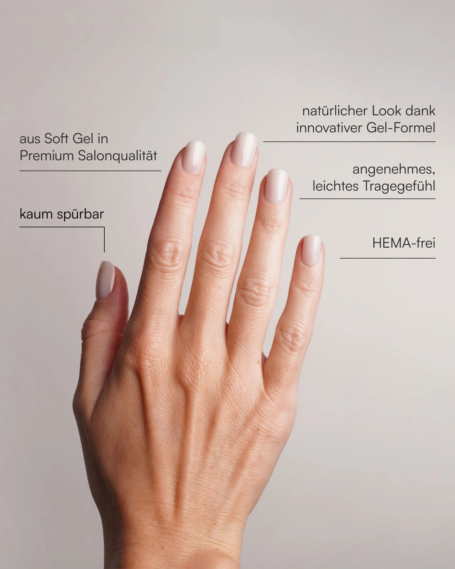 Pillow Talk Extra Short Square Soft Gel Press Ons - Image 4