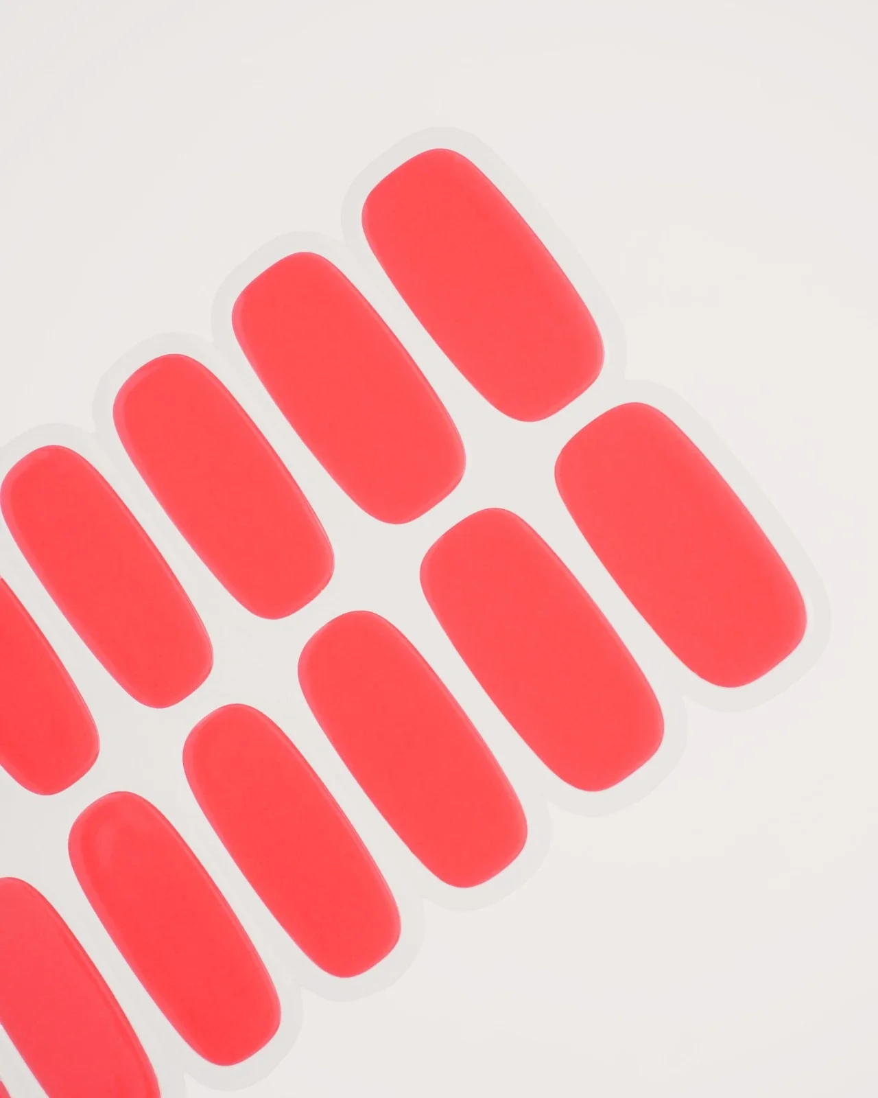 Sunset Coral UV Gel Strips - Image 5