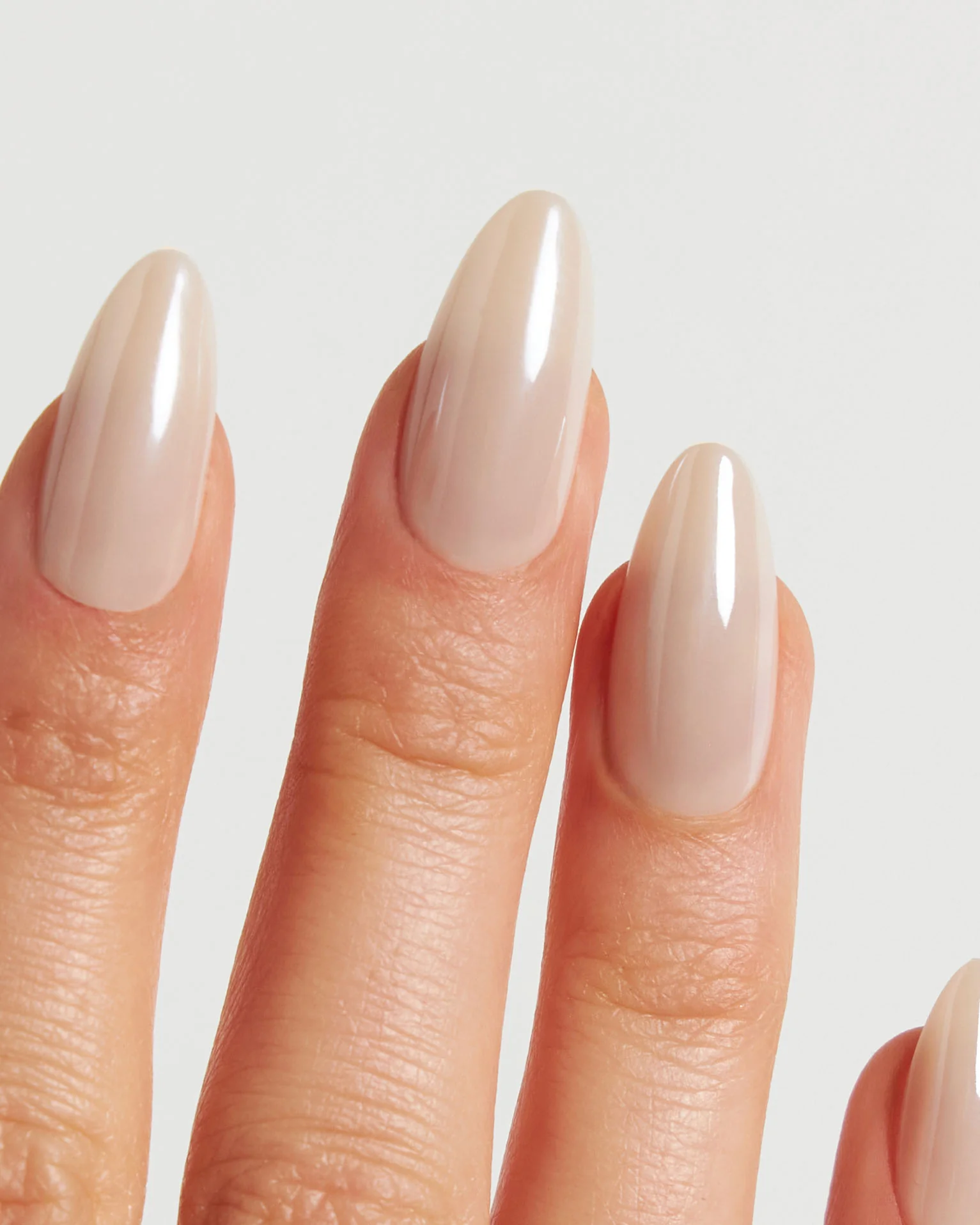 Toffee Medium Almond Soft Gel Press Ons - Image 2