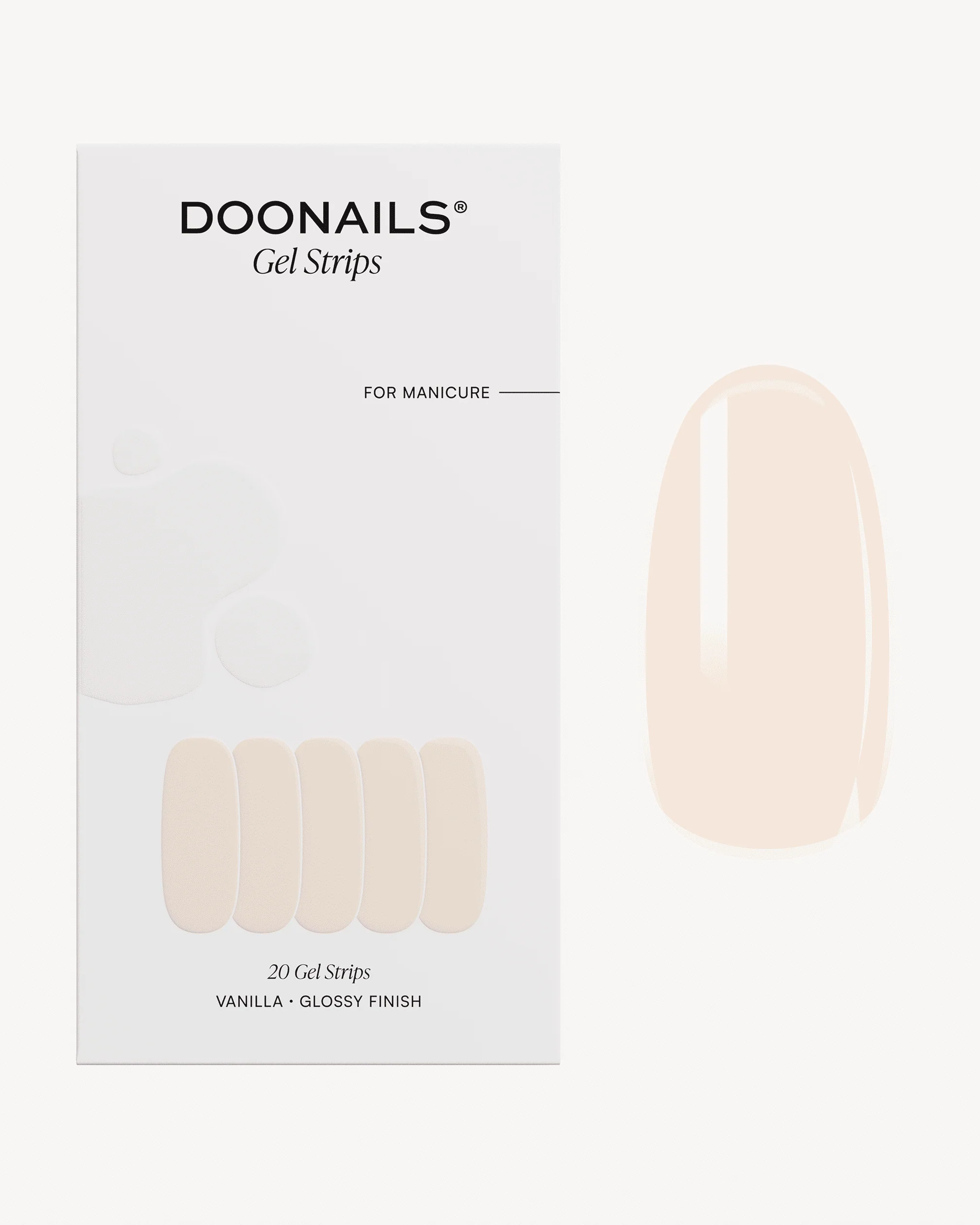 Vanilla UV Gel Strips